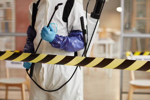 Professional Biohazard technician working in Franklin Park, FL